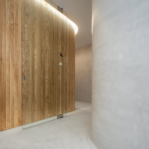 pasillo en clinica dental